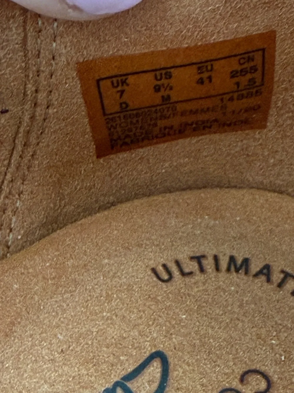 Clarks Women’s Trish Calla Loafer — Sand Suede EUC! - Picture 9 of 11